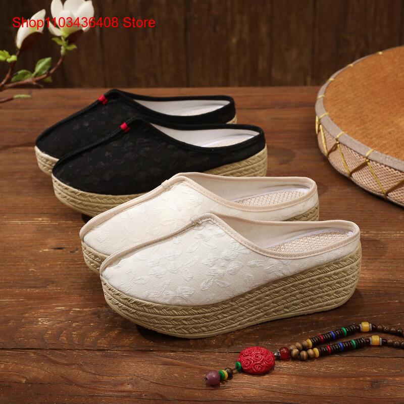 New Ethnic Fashion - Neue Stilvolle Hausschuhe, Leichte Dickbesohlte Ethno-Stil