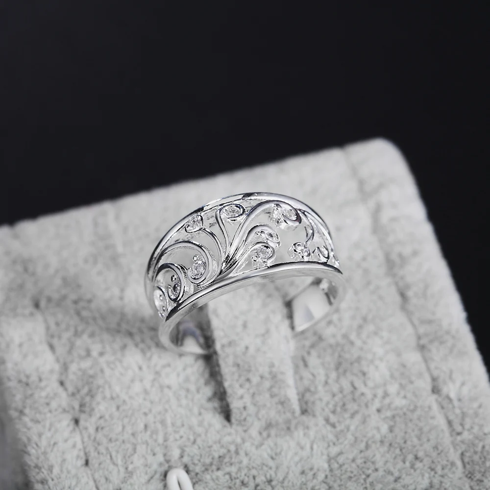 Women'S Ethnic Fashion Brands - Neue Ringe aus 925er-Sterlingsilber mit feinem