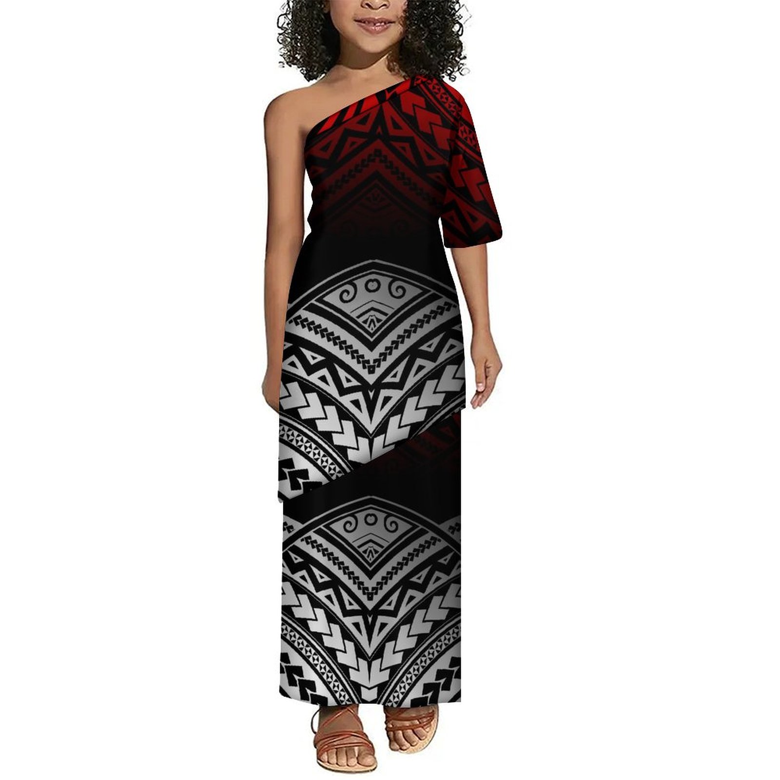 Ethnic Wear Fashion Designer - Traditionelles Tribal-Ethno-Stil-Kleid, individuelles Kleid, Kinderkleid, neues