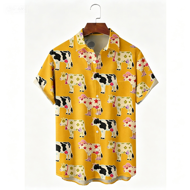 Ethnic Clothing & Online Fashion Store Khaadi Us - Modisches Hawaiianisches Urlaubs-Strand-Blumen-Katzenhemd 2026 Beste Ethnische