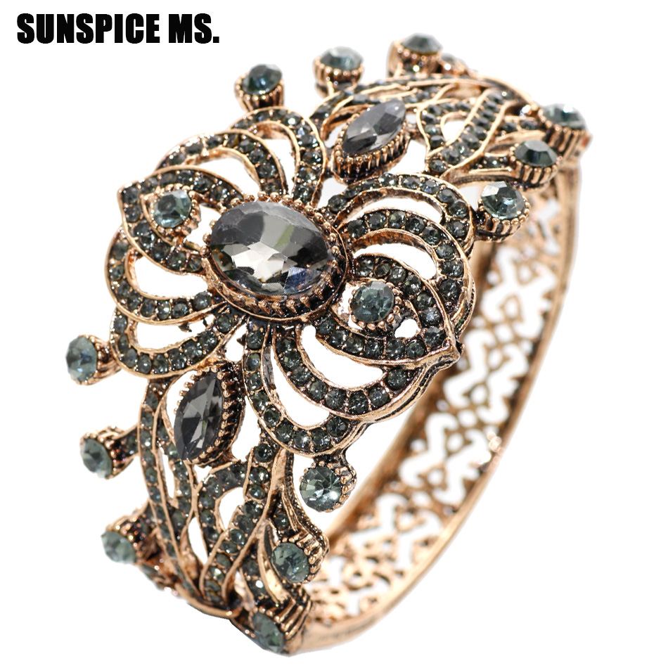 Women'S Ethnic Fashion Brands - Böhmische ethnische Vintage Armreif Manschette antike