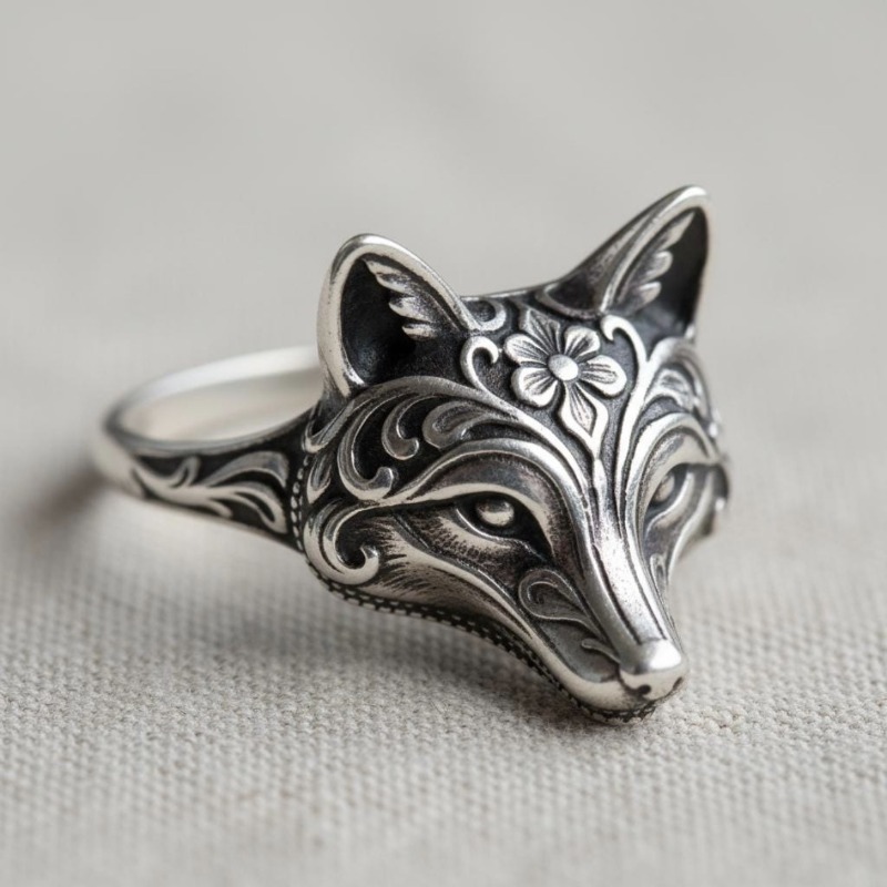 Jianjie Vintage-Ringe mit ethn – Ethnic Wear Fashion Designer Bewertung und Preis