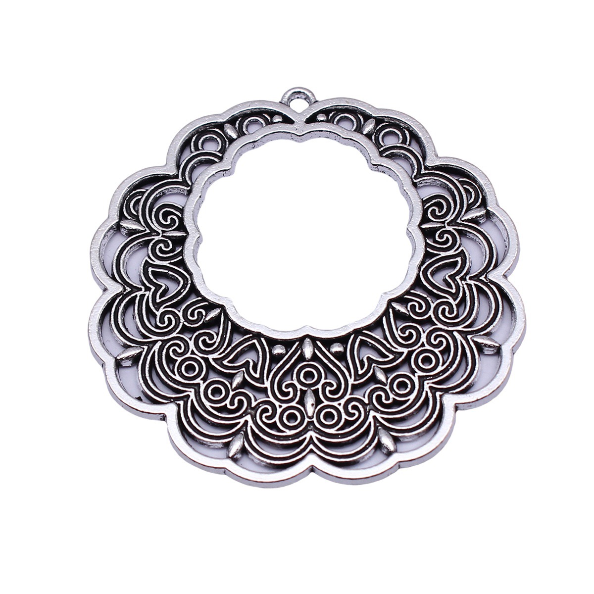 Boho Ethno-Mandala-Anhänger, B – Ethnic Fashion Jewellery Bewertung und Preis
