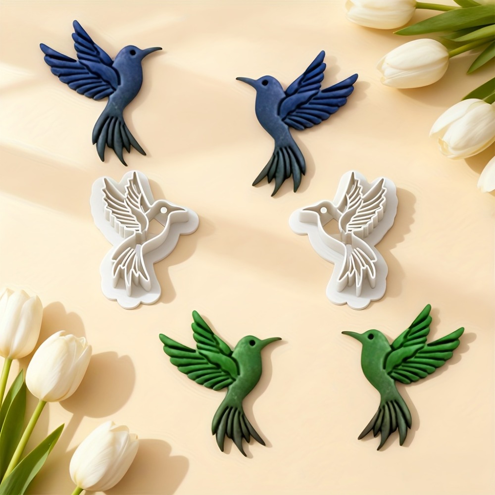 2 Stück Fliegende Kolibri-Form – Ethnic Fashion Jewellery Bewertung und Preis