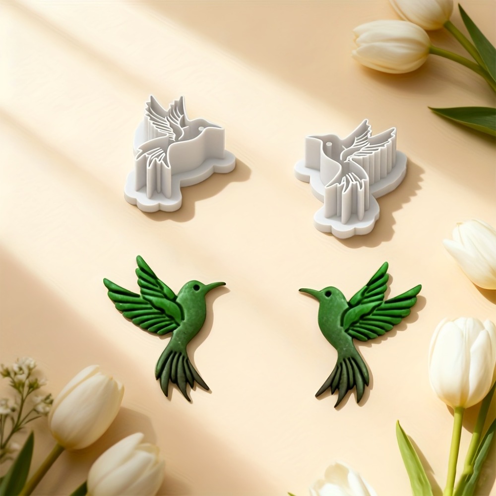 2 Stück Fliegende Kolibri-Form – Ethnic Fashion Jewellery Bewertung und Preis