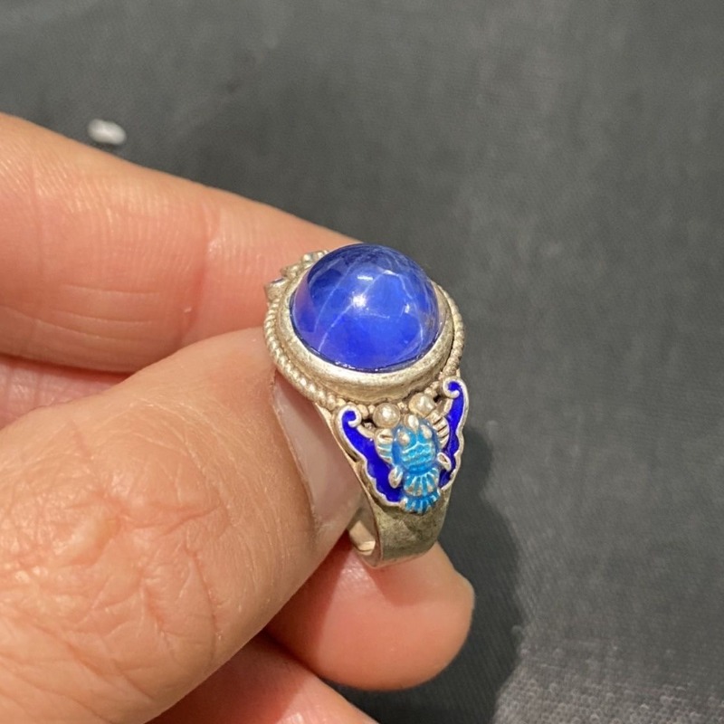 Ethnischer Cloisonné Offener R – Ethnic Wear Fashion Designer Bewertung und Preis