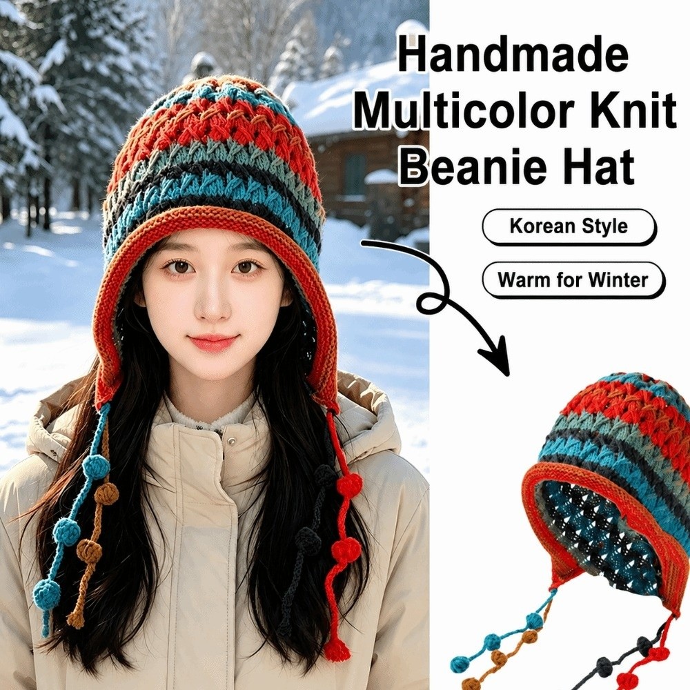 Modische Regenbogen-gestreifte – Winter Ethnic Fashion For Women Bewertung und Preis
