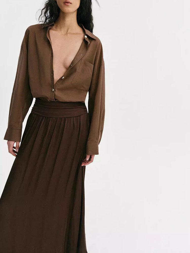 Neuer Sommer-Midirock für Dame – New Ethnic Fashion Bewertung und Preis