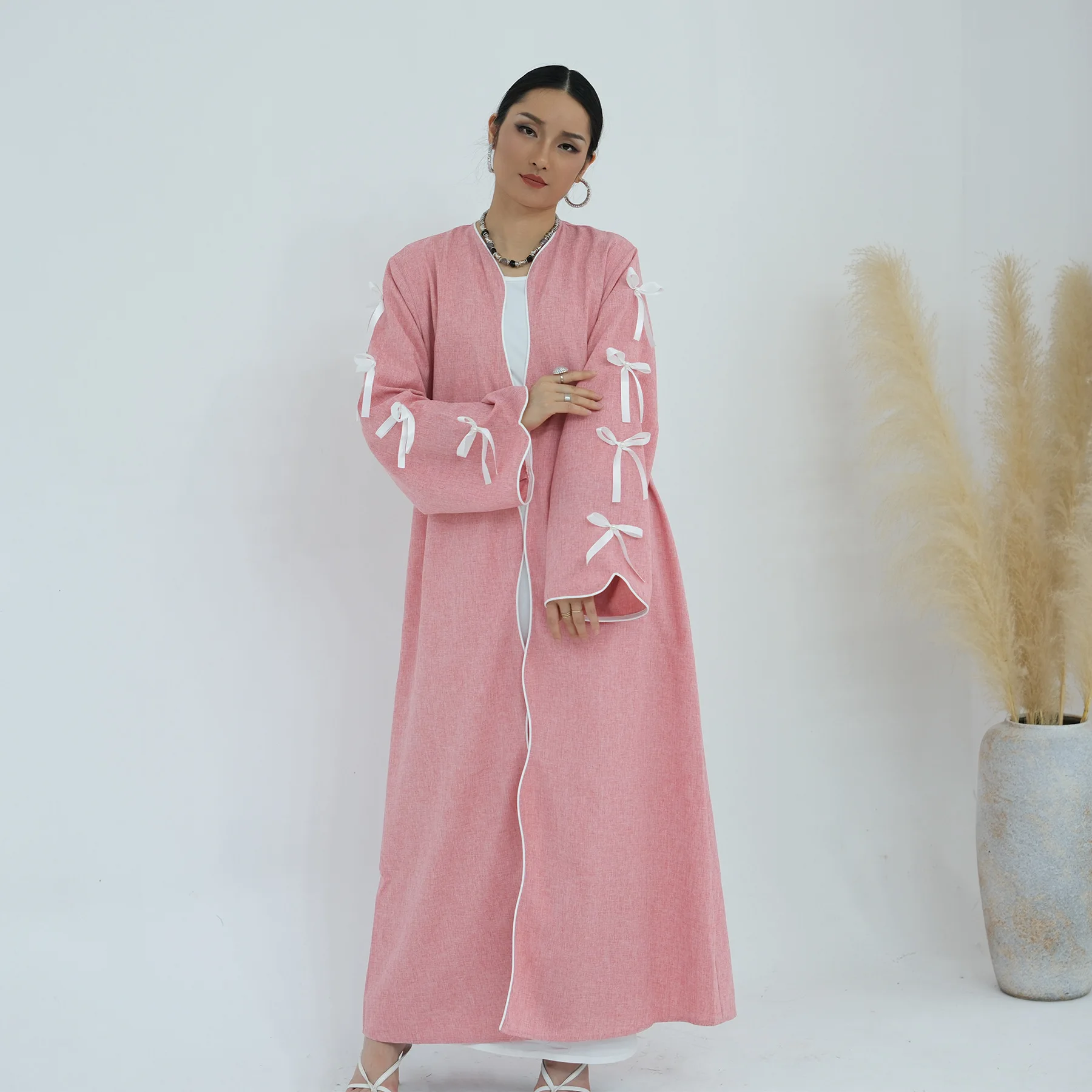 Ramadan Offene Abaya Dubai Kaf – Jalabiya Women Arabic Bewertung und Preis