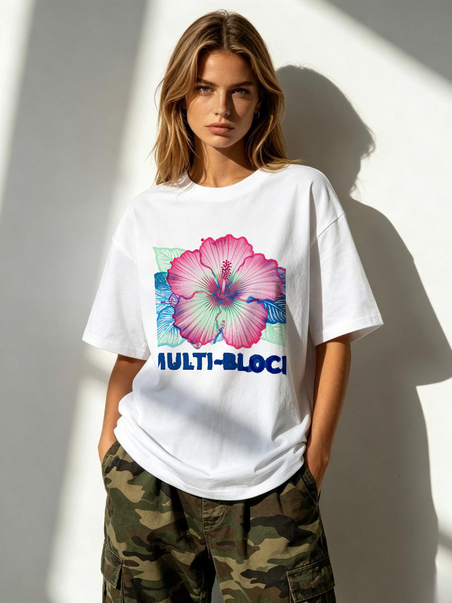 Damen T-Shirts mit Blockdruck, – Ethnic Wear Fashion Designer Bewertung und Preis