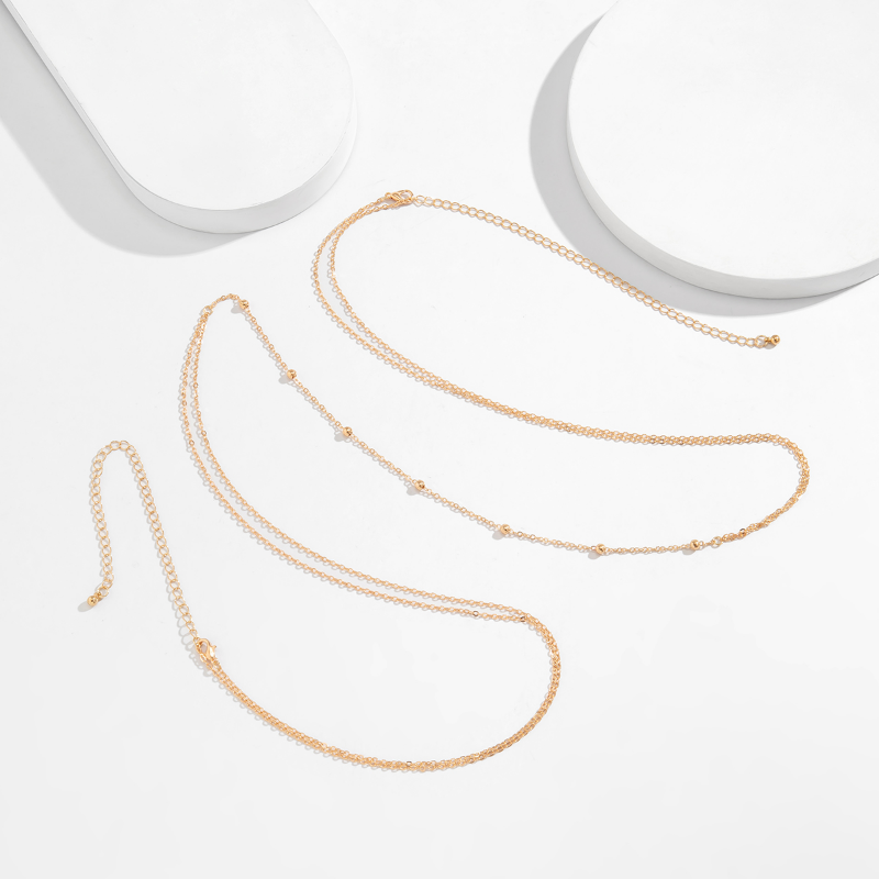 Einfache Brust-Ketten-Halskett – Ethnic Fashion Jewellery Bewertung und Preis