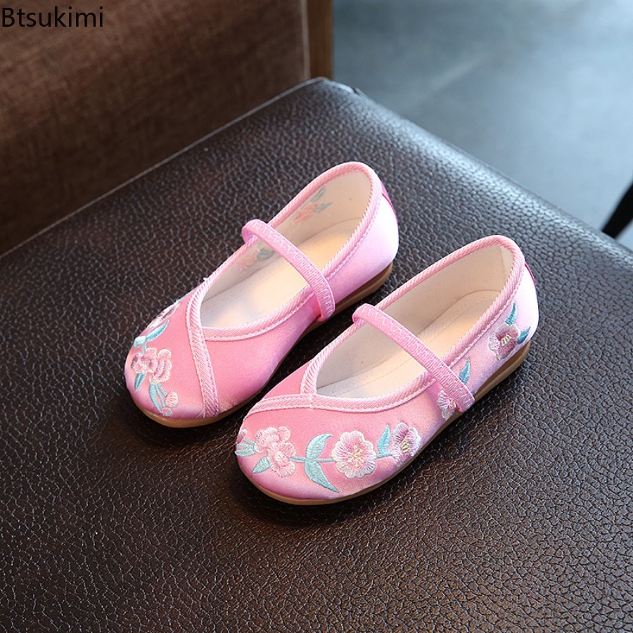 Neue Kinder-Hanfu-Flachschuhe  – Ethnic Style Dresses Bewertung und Preis