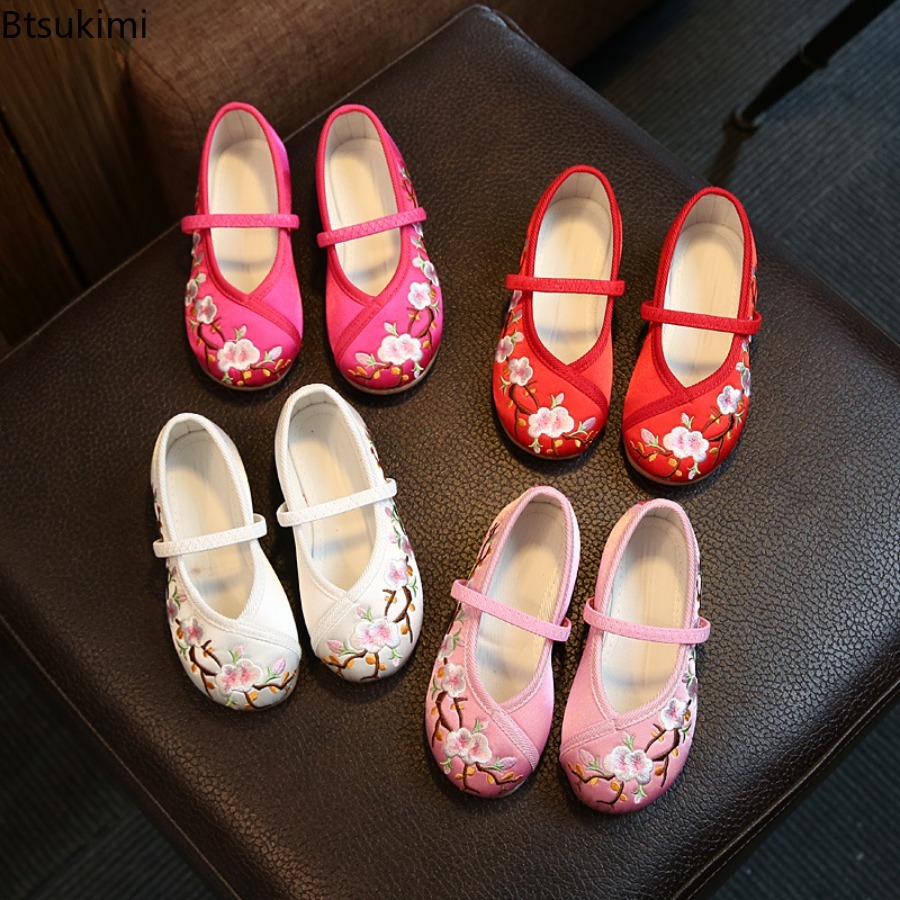 Neue Kinder-Hanfu-Flachschuhe  – Ethnic Style Dresses Bewertung und Preis