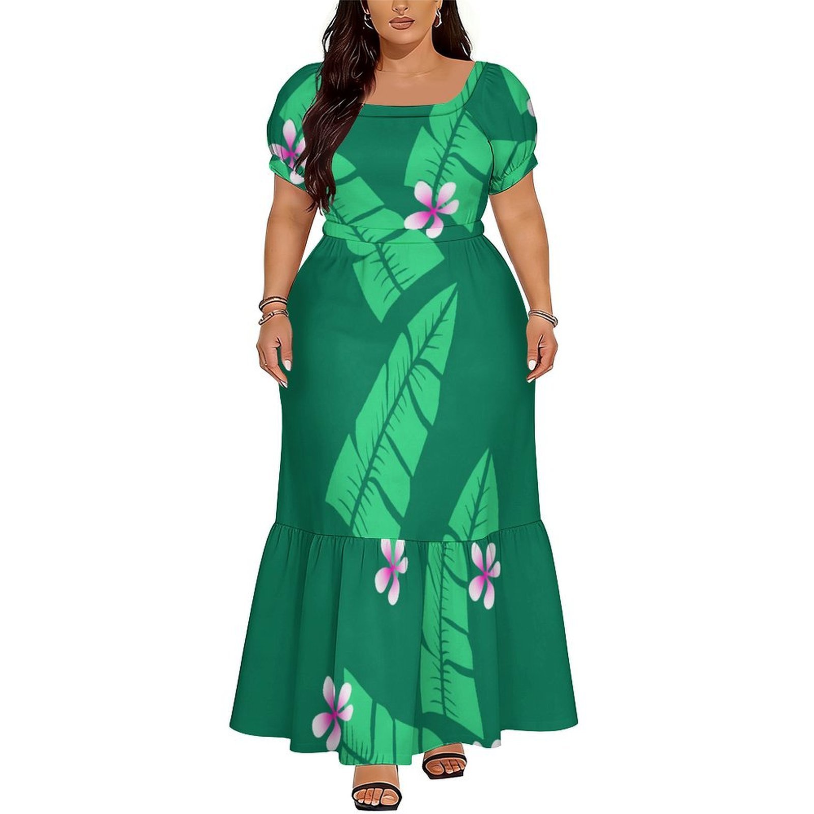 Bequemes Damen-Kurzarmkleid im – Ethnic Style Dresses Bewertung und Preis